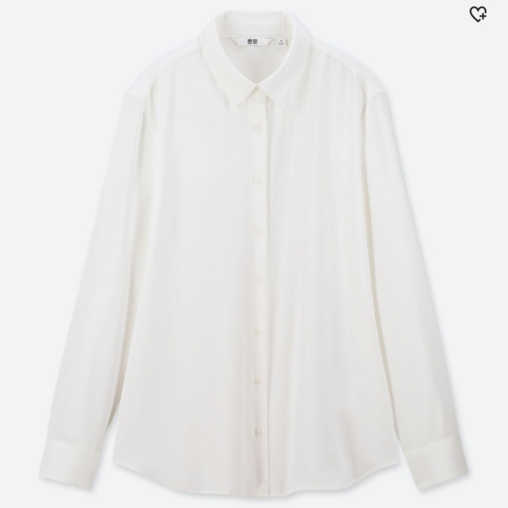 BNWT uniqlo white button down
